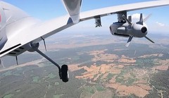 Phóng tên lửa hành trình thông minh Kemankes từ UAV Bayraktar TB2. Ảnh video Baykar