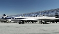 Đồ họa máy bay chở khách siêu âm Overture. Ảnh Boom Supersonic