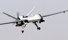 UAV Mỹ MQ-9 trên không phận Syria. Ảnh South Front