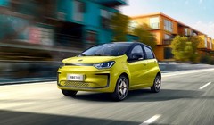 Xe điện Sechol E10X chạy bằng pin natri-ion. Ảnh : JAC Motors SA