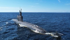 Tàu ngầm phi hạt nhân "Kronstadt" dự án 677 "Lada" thử nghiệm trên biển. Ảnh Video RG