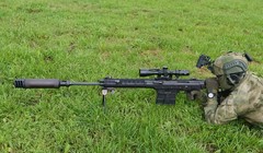 Súng bắn tỉa cỡ lớn có độ chính xác cao MTs-572 Astarta cỡ nòng 12,7mm. Ảnh Russian Gazeta.