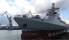 Khinh hạm tuần biển Nga “Sergey Kotov” dự án 22160. Ảnh Flot