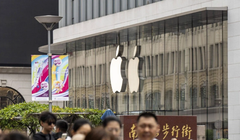 Hình ảnh một cửa hàng Apple Store tại Trung Quốc (Ảnh: SCMP)