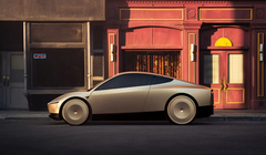 Mẫu xe Tesla Cybercab mới của Elon Musk (Ảnh: SCMP)