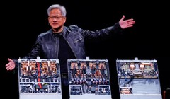  Giám đốc điều hành của Nvidia, Jensen Huang có bài phát biểu quan trọng tại Computex ở Đài Bắc, Đài Loan, Trung Quốc. Ảnh: SMCP.