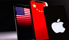 Sự sụt giảm trong xuất khẩu điện thoại thông minh của Trung Quốc sang Mỹ nhấn mạnh mức thuế quan của Trump đang kìm hãm dòng chảy hàng hóa giá trị cao giữa hai nước. Ảnh: Shutterstock.