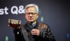 CEO Nvidia Jensen Huang cho biết Trung Quốc sẽ không thể sử dụng sản phẩm của công ty cho mục đích quân sự. ẢNh: SCMP.
