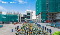 Phát Đạt bảo đảm tiến độ thi công La Pura, củng cố niềm tin khách hàng bằng hành động thực tế