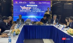 Toàn cảnh họp báo công bố diễn đàn thị trường bất động sản Việt Nam 2026