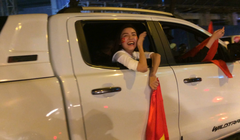 Người hâm mộ đã có một đêm không ngủ với đội tuyển U-23 Việt Nam