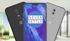 Hình ảnh dựng của OnePlus 6 (ảnh Gizmochina)