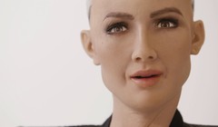 Sophia - Công dân Robot đầu tiên trên thế giới sẽ đến thăm Hà Nội trong hai ngày 12-13/7. Ảnh: TrueFreeThinker