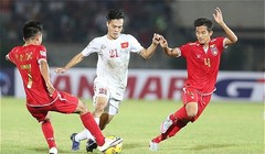 Đội tuyển Việt Nam đã không gặp may mắn trong trận đấu với Myanmar (ảnh VnExpress)