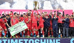 Thắng Malasia 1-0 trên SVĐ Mỹ Đình, tuyển Việt Nam xứng đáng giành chức vô địch AFF Suzuki Cup 2018. Ảnh: AFF Suzuki Cup