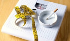 Kiểm soát chế độ ăn và tăng cường tập luyện là cách tránh tăng cân khi cai thuốc lá.  Ảnh: Skinkg