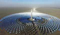 Nhà máy điện Mặt trời kiểu mới dùng công nghệ muối nóng chảy 