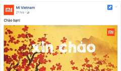 Status đầu tiên của fanpage Xiaomi tại Việt Nam