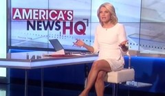 Bà  Heather Nauert  dẫn chương trình trên kênh Fox News