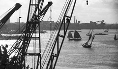 Cảng Hải Phòng. Hình ảnh trong phim phóng sự 