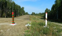 Hình ảnh biên giới Nga - Litva