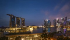 Toàn cảnh vịnh Marina, Singapore