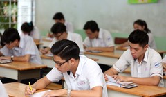 Thí sinh dự thi THPT quốc gia năm 2017 ở TP.HCM. ẢNH: ĐÀO NGỌC THẠCH