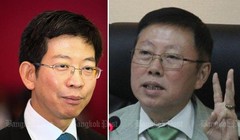 Ông Kobsak Phutrakul (trái) và ông  Borwornsak Uwanno: Cần cuộc cải cách pháp luật mạnh mẽ để thúc đẩy Thailand 4.0 (Ảnh tư liệu: Bangkok Post) 