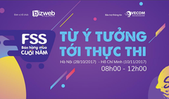 Sự kiện “Bán hàng mùa cuối năm - Từ ý tưởng tới thực thi” diễn ra vào ngày 10/11/2017 tại TP.HCM.