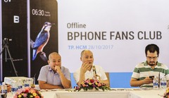 Ông Nguyễn Tử Quảng tại buổi gặp mặt với người dùng Bphone