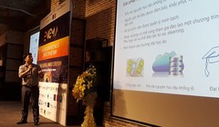 Một cuộc thi về công nghệ blockchain tổ chức tại TP.HCM. Ảnh: Hà Thế An.