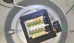 Tấm nền quang năng sinh học. Ảnh: Imperial College London