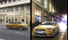 Những mẫu xe đời mới của BMW sẽ xuất hiện trong các quảng cáo thực tế tăng cường trên Snapchat. ẢNH: BMW