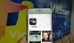 Ứng dụng OTT của K+ giúp người dùng xem giải đấu M-150 ở mọi nơi nếu có kết nối Internet. (Ảnh: T.H/Vietnam+)