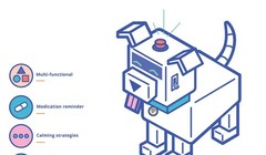 Chú chó robot do bé Jasmine Eldridge 12 tuổi thiết kế và chế tạo.