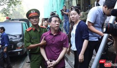 Nguyên Tổng giám đốc VN Pharma Nguyễn Minh Hùng tại phiên tòa mới đây