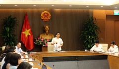 Phó Thủ tướng Vũ Đức Đam chủ trì cuộc họp về chính sách thanh toán từ BHYT đối với thuốc phát minh (Ảnh: VGP)