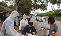 Chốt chặn kiểm soát dịch bệnh COVID-19 trên địa bàn Quảng Nam