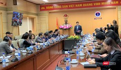 Bộ trưởng Bộ Y tế Nguyễn Thanh Long chủ trì cuộc họp trực tuyến với 700 điểm cầu trong cả nước về phòng, chống dịch COVID-19