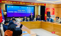 Họp báo về chương trình Chuyển đổi số y t ế quốc gia