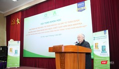 GS.TS. Nguyễn Khánh Trạch - Chủ tịch Hội Nội khoa Việt Nam - cho biết có khoảng 7 triệu người Việt Nam bị bệnh trào ngược dạ dày thực quản.