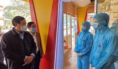 Thứ trưởng Bộ Y tế Đỗ Xuân Tuyên – Phó Ban Chỉ đạo Quốc gia phòng , chống dịch COVID-19 kiểm tra công tác phòng, chống dịch COVID-19 tại Hải Phòng