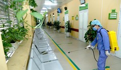 Khử khuẩn toàn bộ BV trước khi hoạt động trở lại