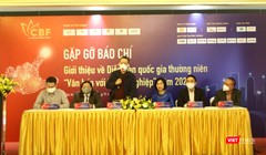 Ông Hồ Anh Tuấn – Chủ tịch Hiệp hội phát triển Văn hoá doanh nghiệp Việt Nam, Trưởng Ban Tổ chức 248 -chủ trì họp báo