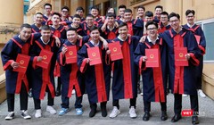 Các tân Cử nhân của Trường Đại học Phương Đông.