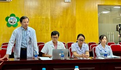 PGS.TS. Nguyễn Văn Tuấn- Viện trưởng Viện Sức khỏe Tâm thần - chủ trì hội nghị về bệnh trầm cảm học đường