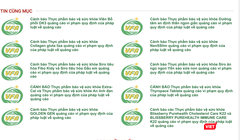 Hàng loạt thực phẩm chức năng quảng cáo sai sự thật đã bị Cục ATTP phát hiện và xử lý