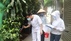 Kiểm tra công tác phòng, chống sốt xuất huyết ở Hà Nội (ảnh: Thu Trang)