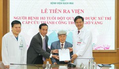 Cứu sống cụ ông 103 tuổi bị đột quỵ khi xem chung kết ĐT Việt Nam đấu Thái Lan