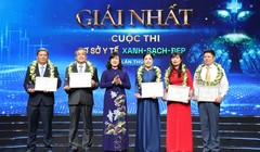 Vinh danh 20 cơ sở y tế có không gian xanh, sạch, chữa lành